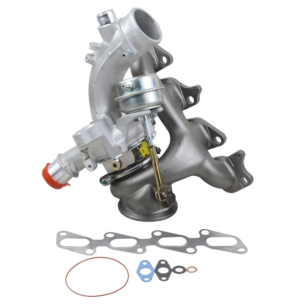 GELUOXI turbo installed under hood demonstrating direct-fit replacement advantage