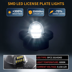 Gempro close-up LED chip cluster highlighting brighter 6000K white output