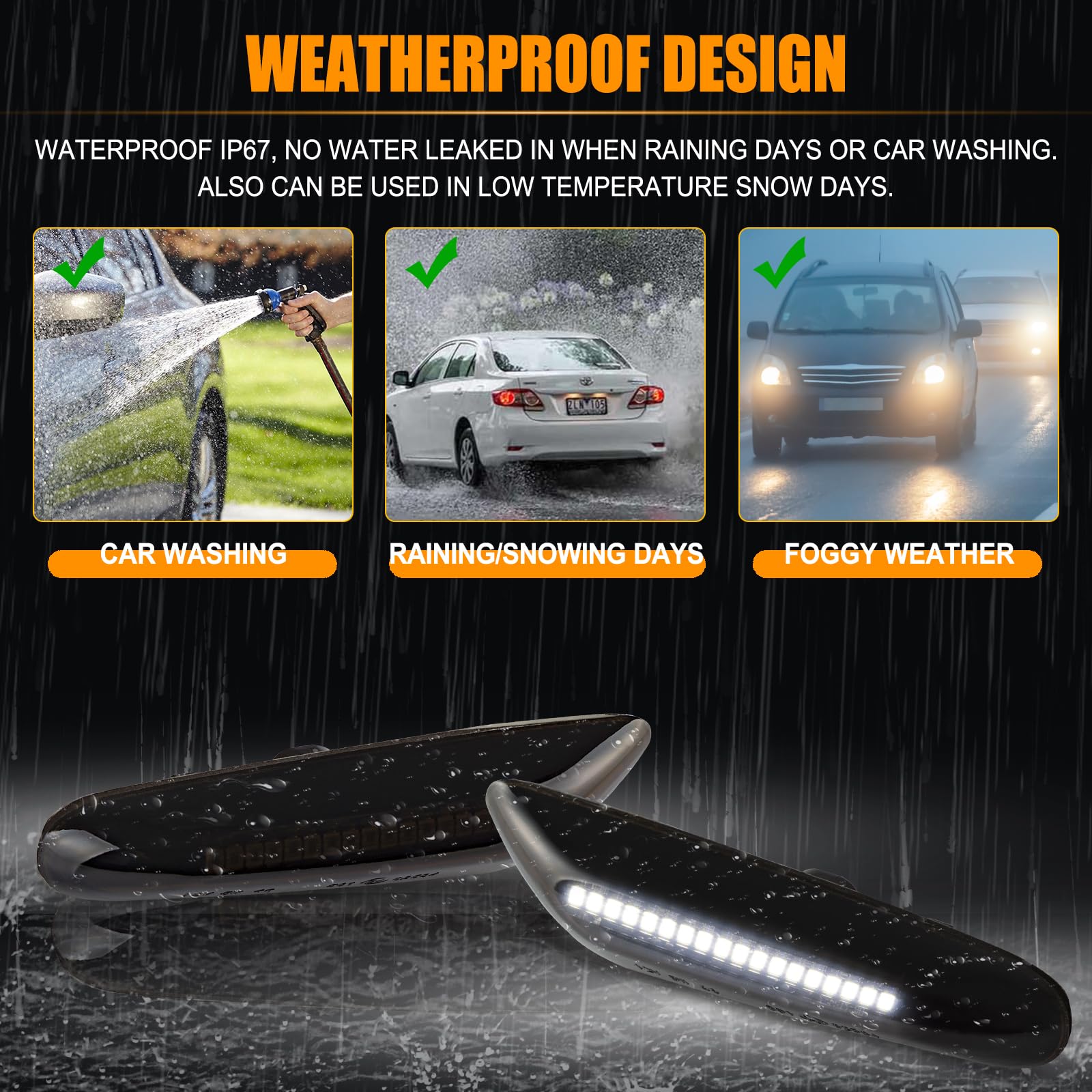 Gempro packaged pair with warranty card showing included parts and support