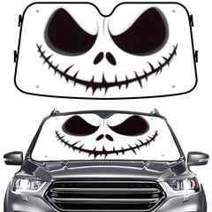 GENANY front view of full skeleton sunshade showing coverage and style