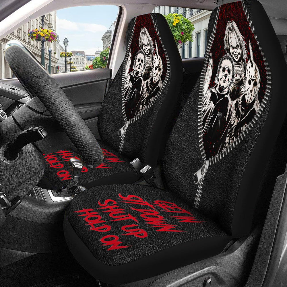 GENANY installed cover in use offering style and seat protection while driving
