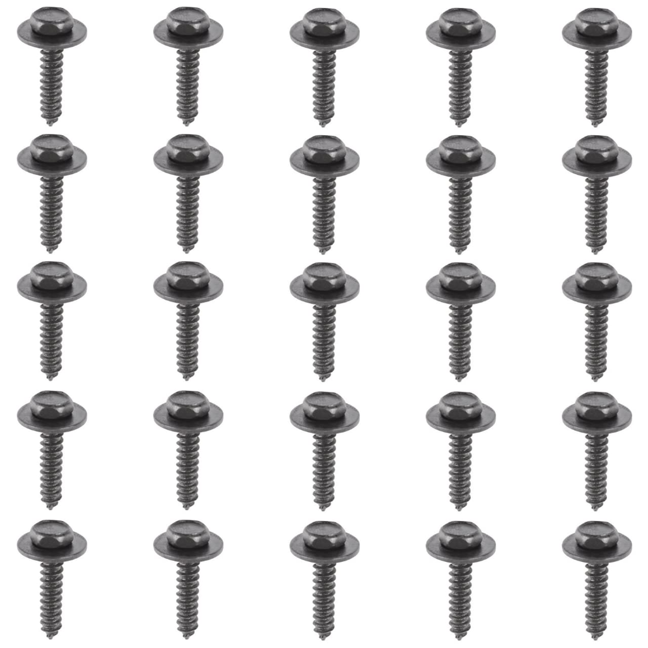 Generic brand 7 mm indented-hex front view showing OEM fit and reliable hold