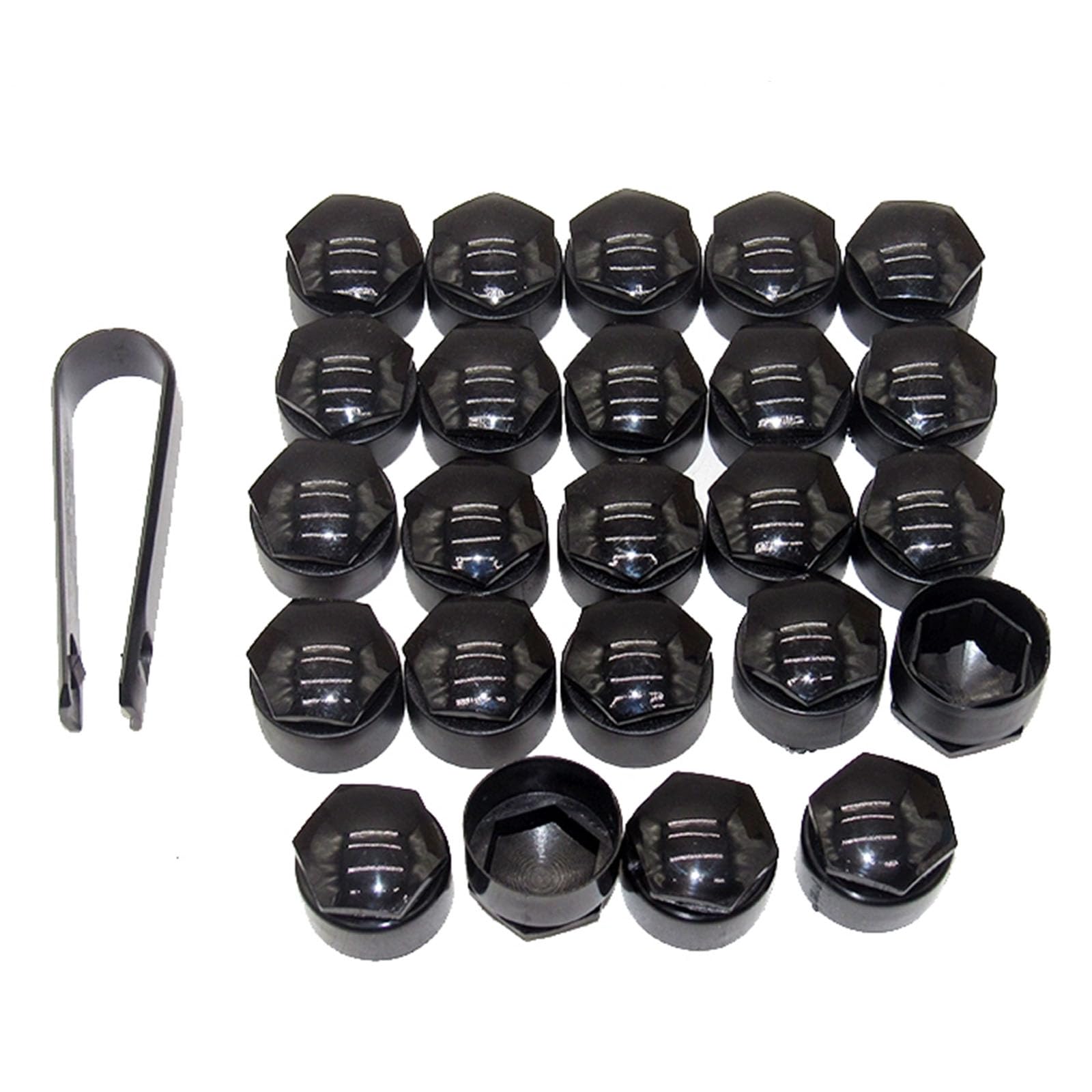 Generic Audi components laid out with removal tool showing kit contents