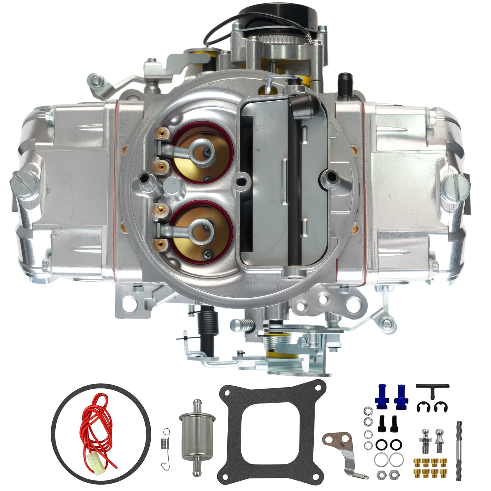 Generic BR-67255 front view showing complete carburetor and fitment benefit