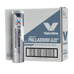 Generic cartridge label detail highlighting NLGI #2 and 3% Moly for clear specification