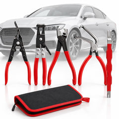 Generic front view of 5-piece kit showing organized tools for fast repairs