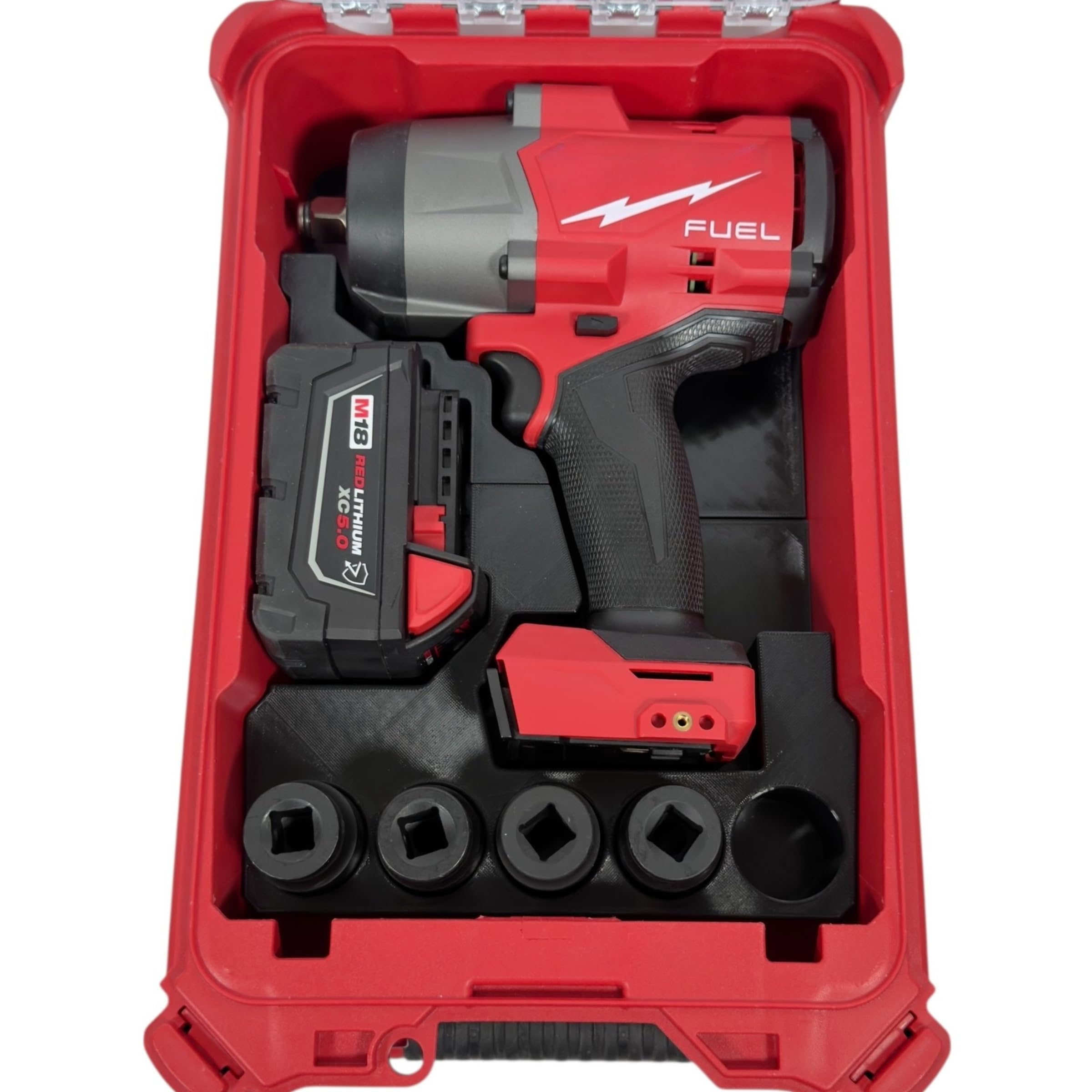 Generic liner front view showing fit and protection for M18 impact
