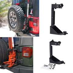 Generic rear mount side profile demonstrating compact, space-saving design