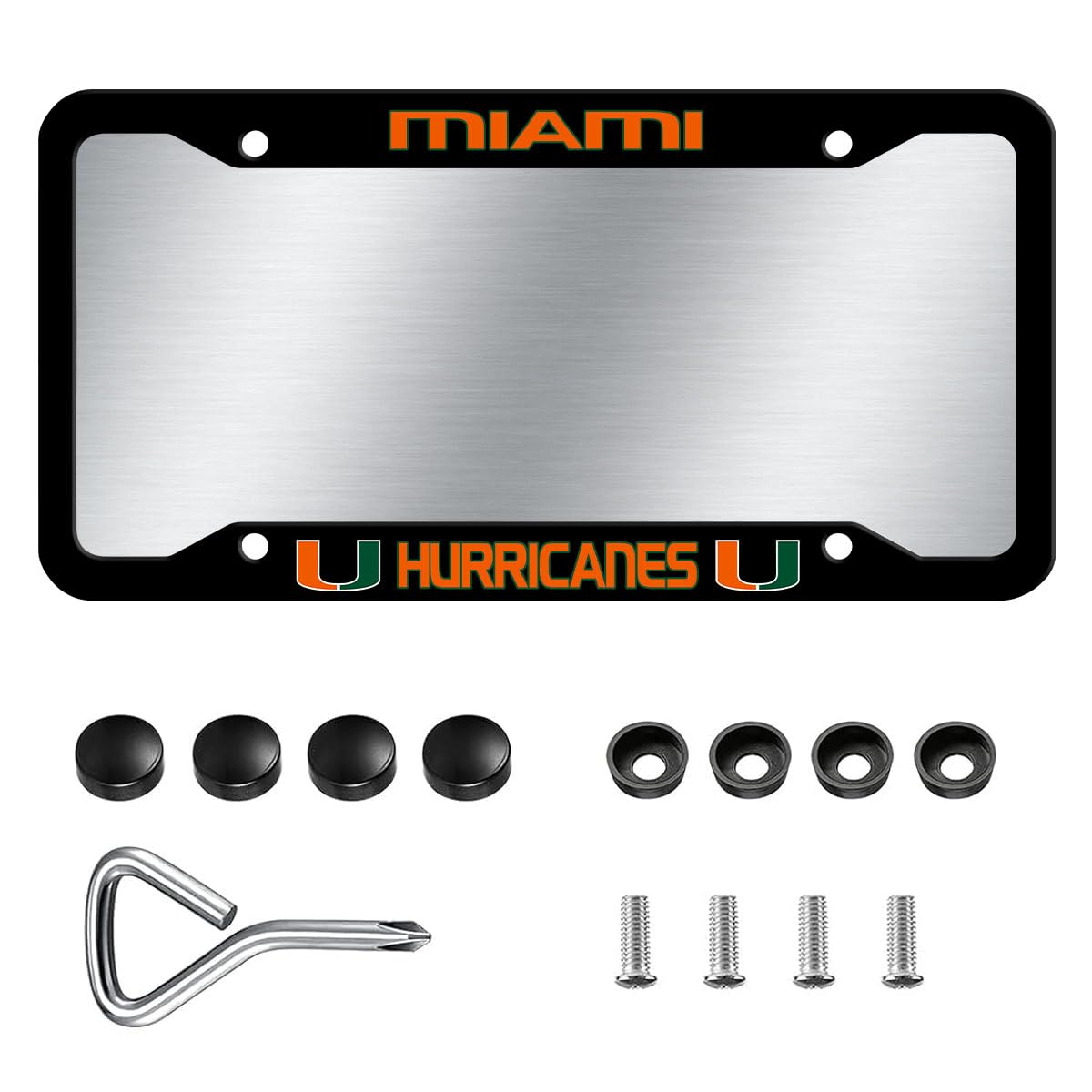 Generic matte black frame front view showing clean edges and premium finish