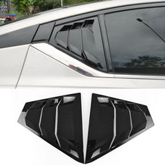 Generic Piano Black louver front view highlighting sporty appearance