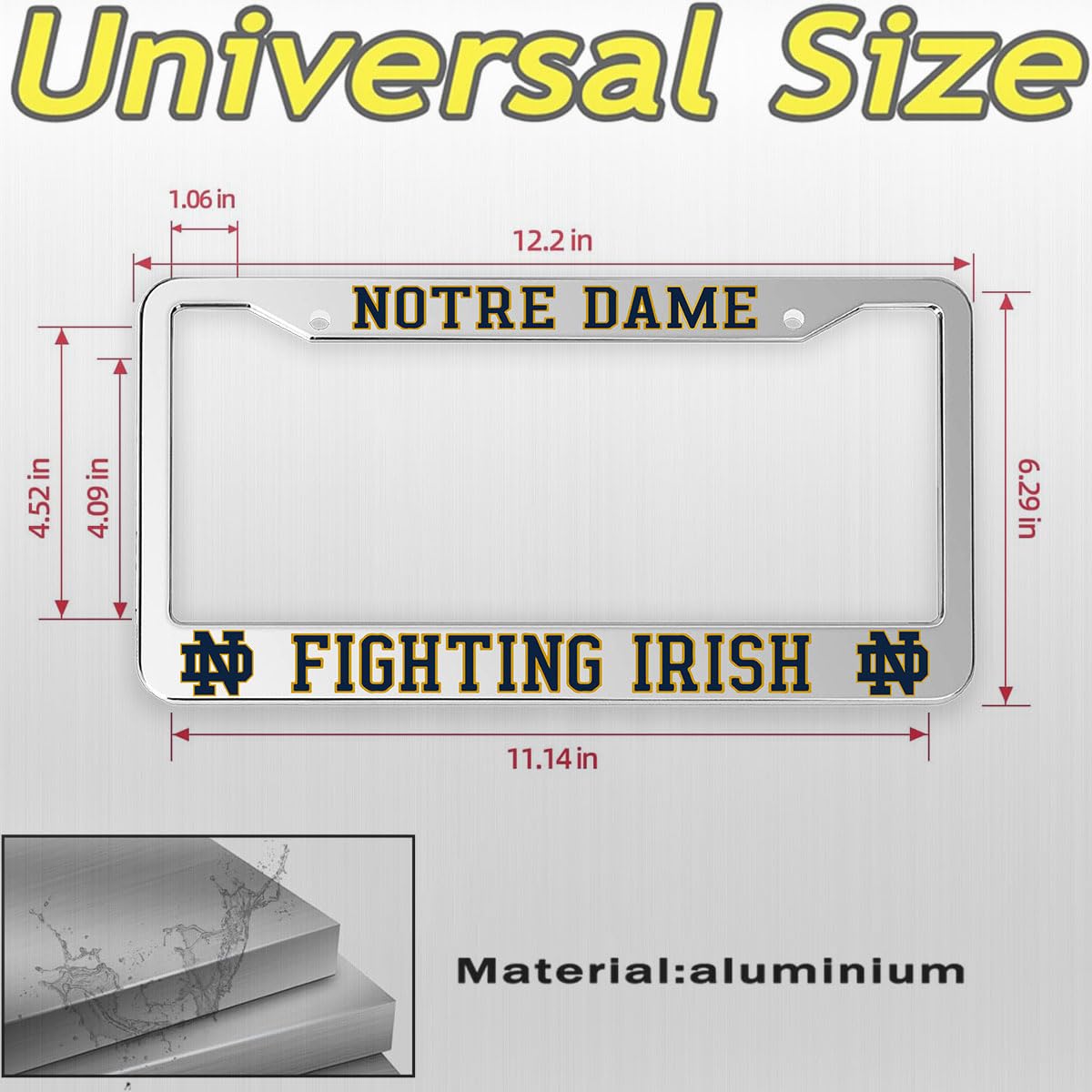 Close-up of Generic frame silver powder-coated aluminum showing corrosion resistance