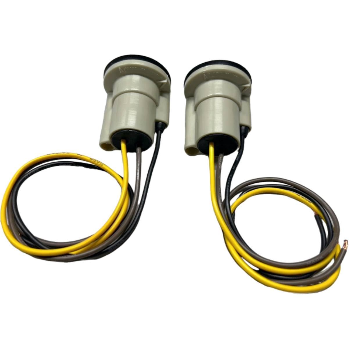 Generic brand side profile showing three wiring leads and insulation for durable installation
