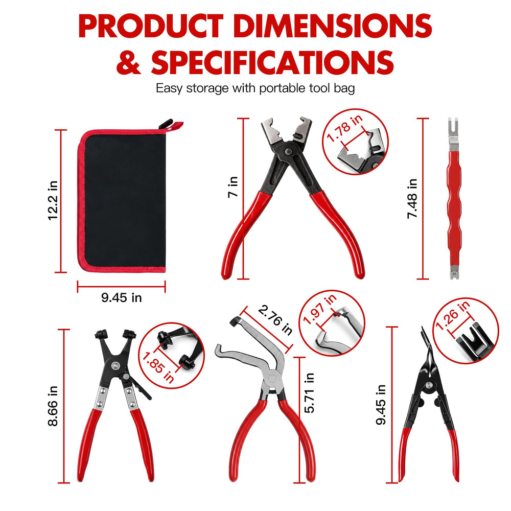 Generic storage bag with tools showing neat organization and portability