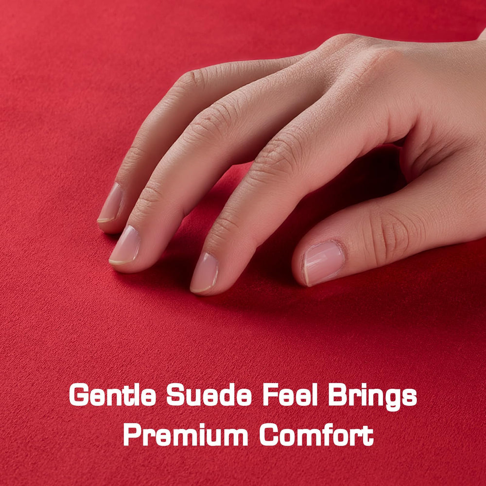 generic suede installed on car dashboard demonstrating smooth fit
