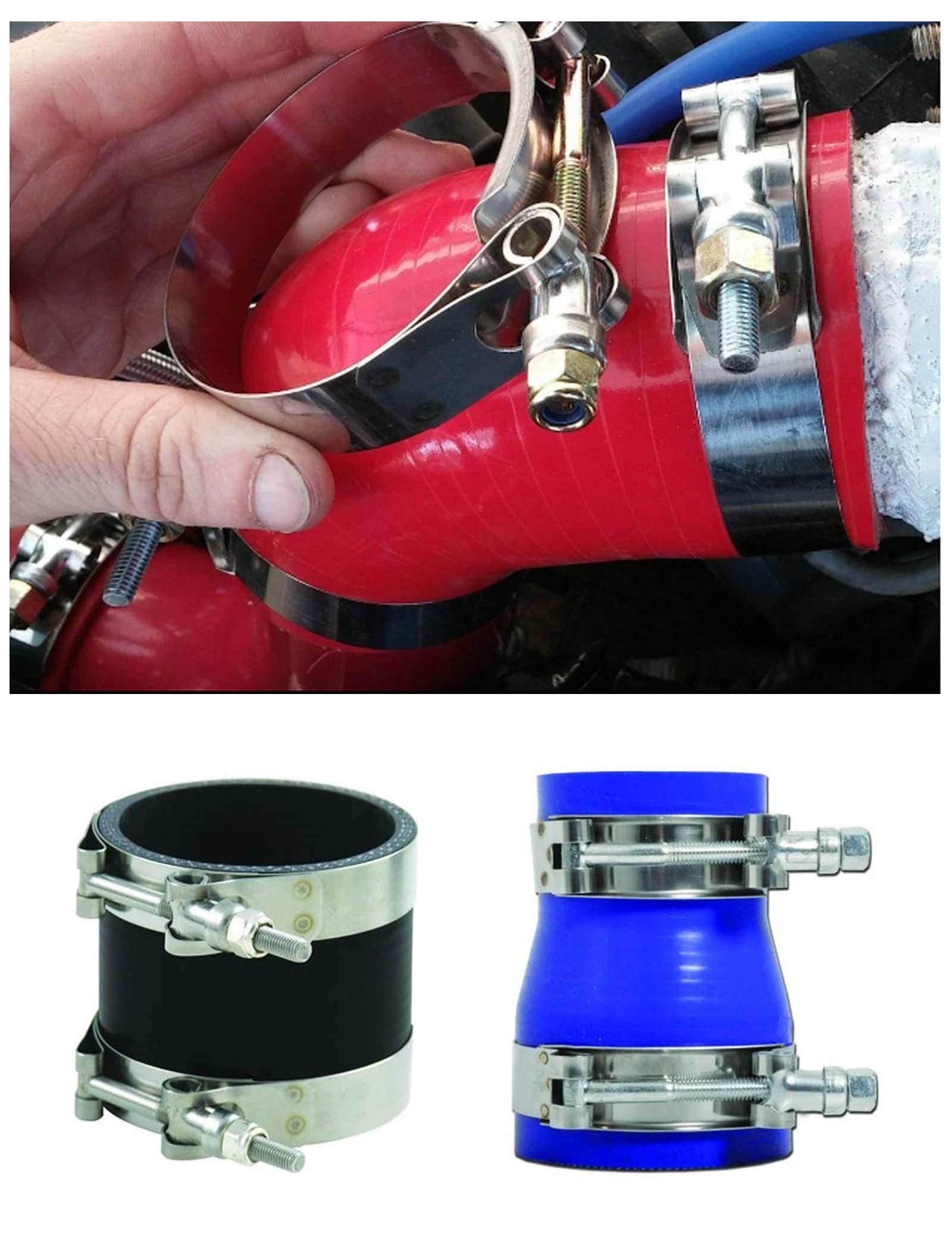Generic set of ten clamps in packaging for shop-ready multi-install use