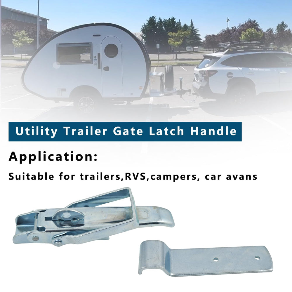 Generic brand close-up of latch handle showing sturdy pivot and easy-grip operation