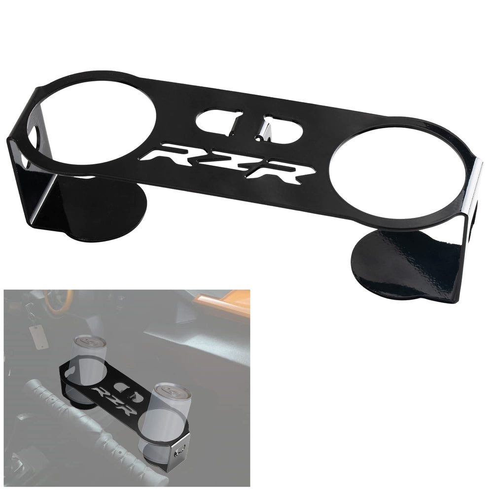 Generic cup holder close-up of 3.3-inch opening, brand ensuring cup fit benefit