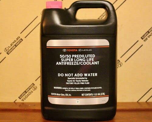 Genuine 00272 SLLC2 pouring into radiator during refill to show practical use benefit