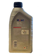 Generic Genuine SHC 625 being poured into gearbox during maintenance, showing reliable protection