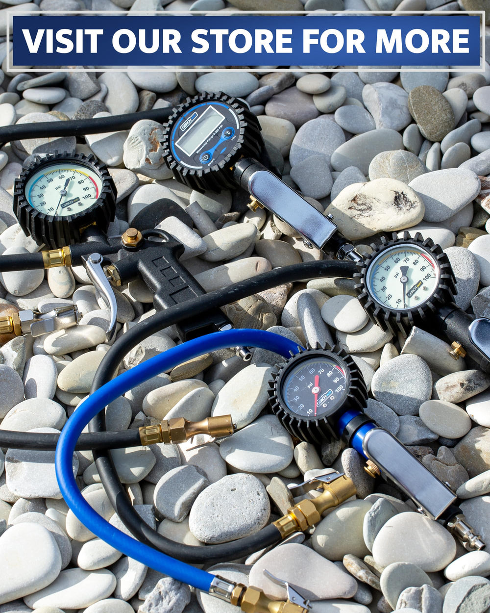 GERCHWAY inflator in garage lifestyle scene for everyday maintenance