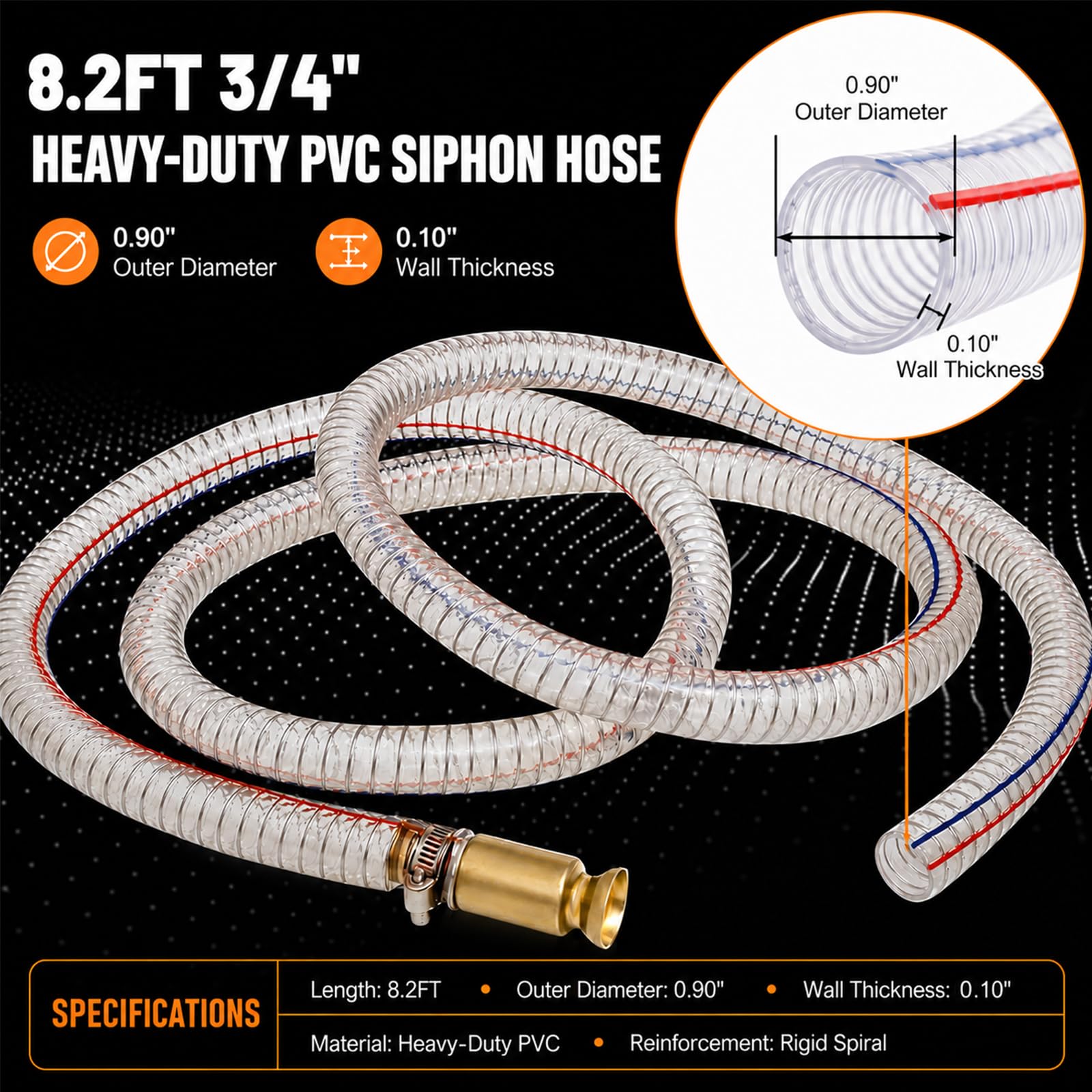 Gerguirry copper nipple close-up showing lead-free weight and reliable priming
