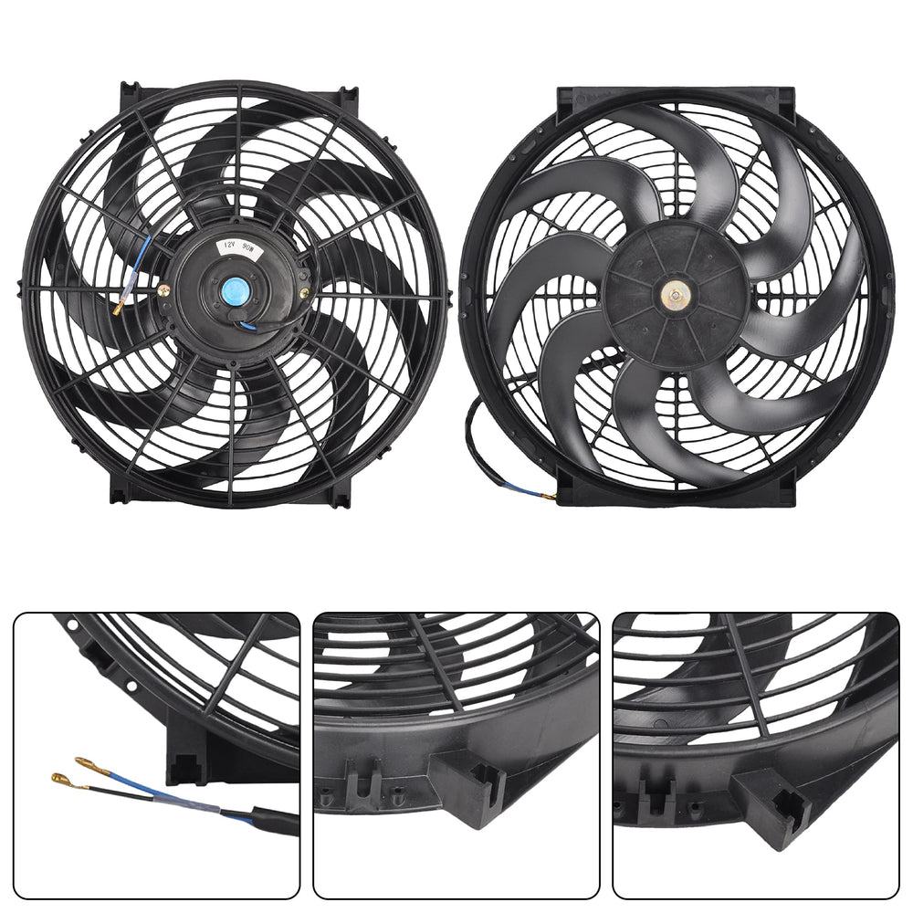 GESEXI close-up of 8 blades showing durable construction and strong airflow