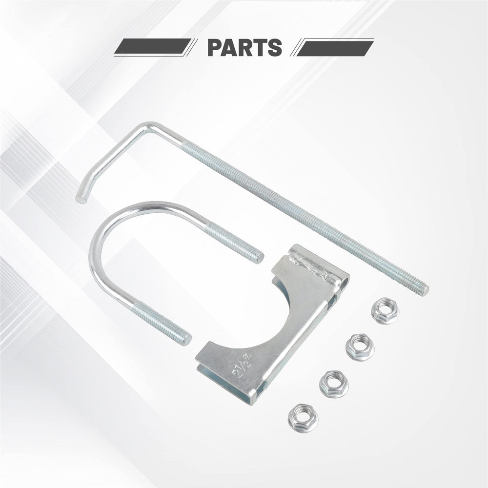 GESEXI clamp being installed in a garage for dependable exhaust support