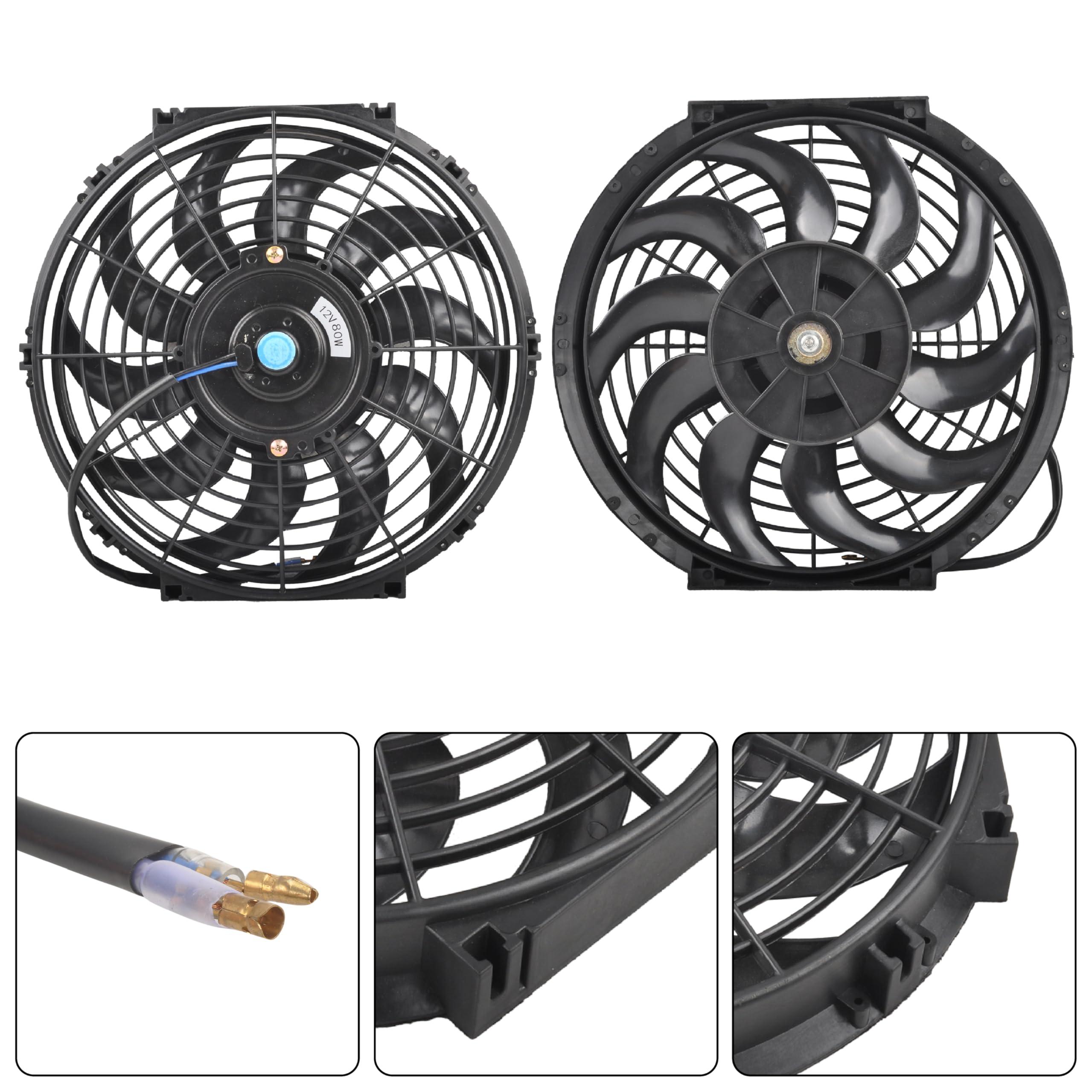 GESEXI fan installed in puller mode demonstrating reversible cooling flexibility