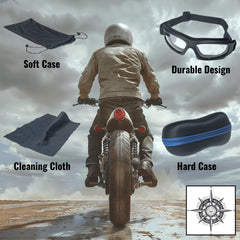 Get Lost Helmets close-up of photochromic lens showing adaptive tint benefit
