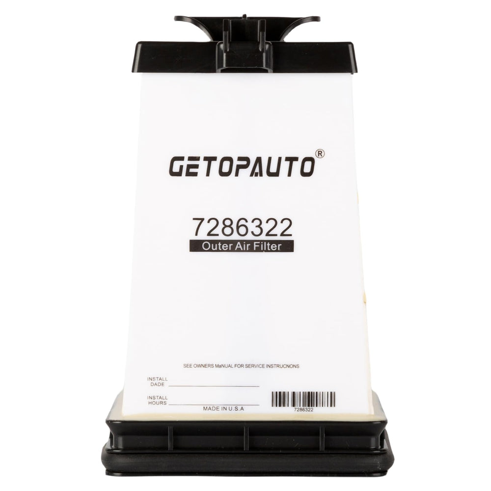 GETOPAUTO label close-up showing part numbers 7221934 7286322 and compatibility for fast verification
