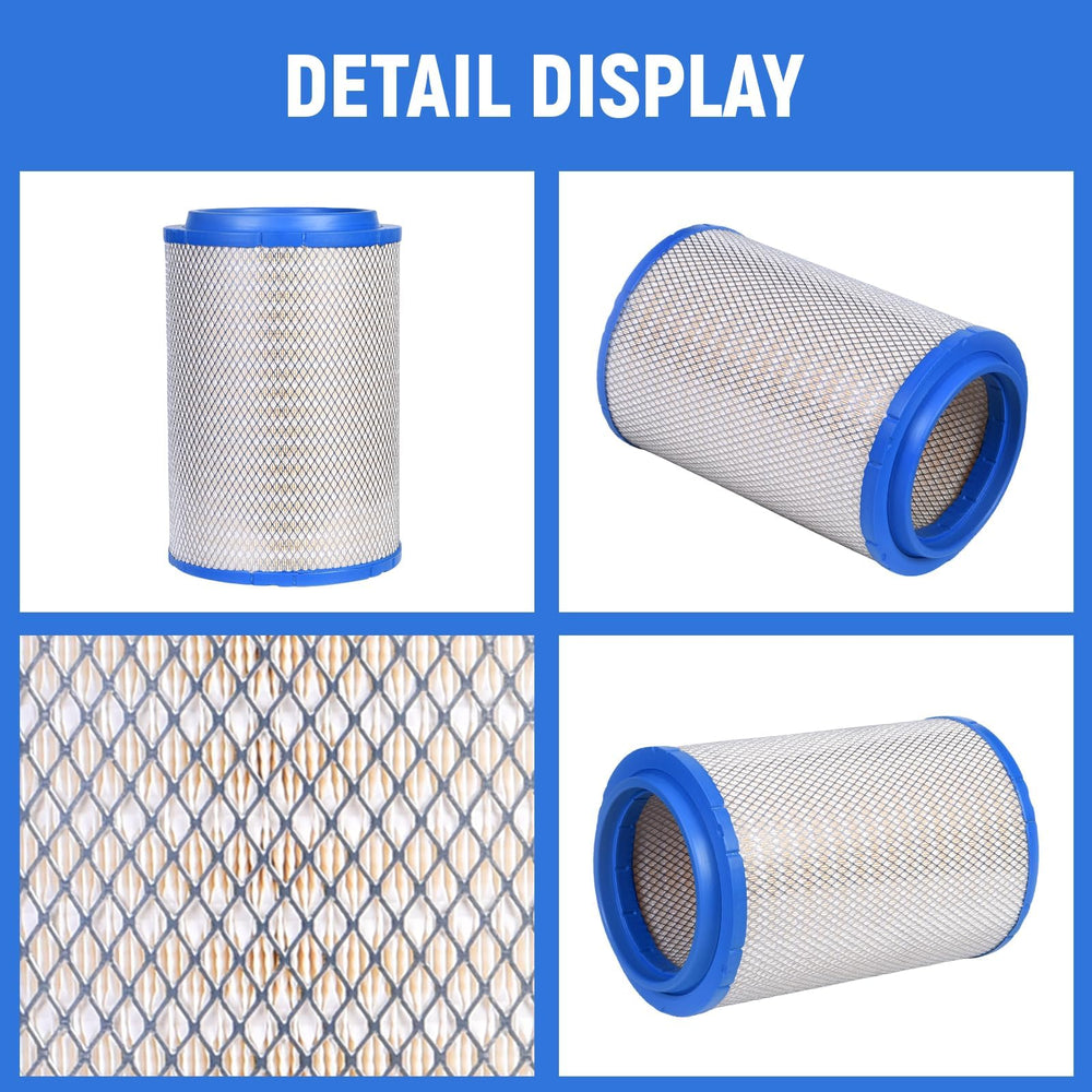 GETOPAUTO close-up of pleated media showing filtration depth and durability