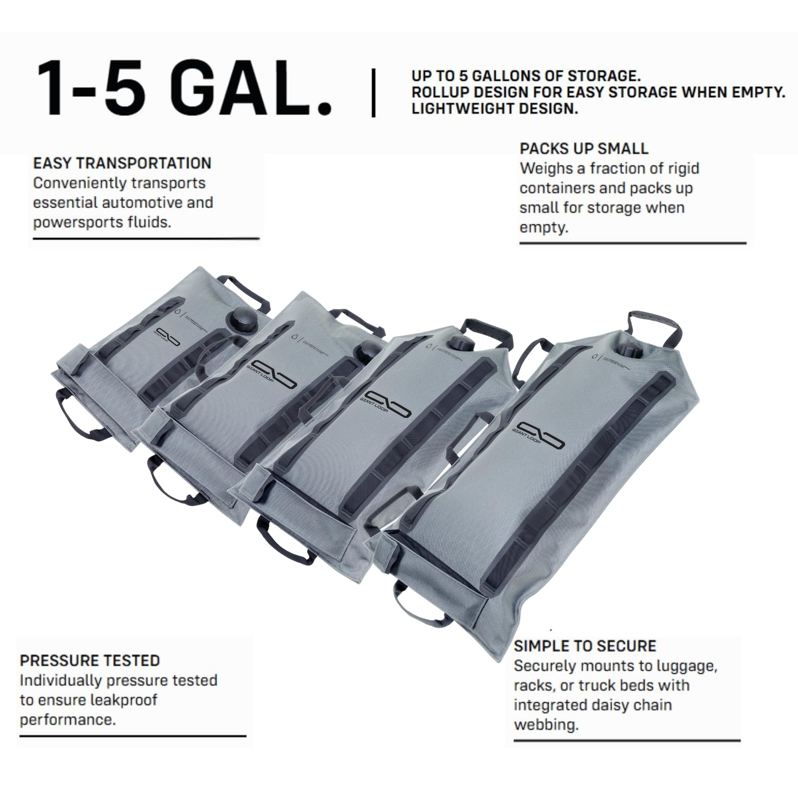 Giant Loop Armadillo Bag packed in motorcycle pannier, demonstrates secure compact transport