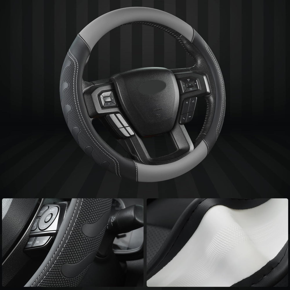 GIANT PANDA installed on Ford F-150 wheel demonstrating custom fit and improved feel