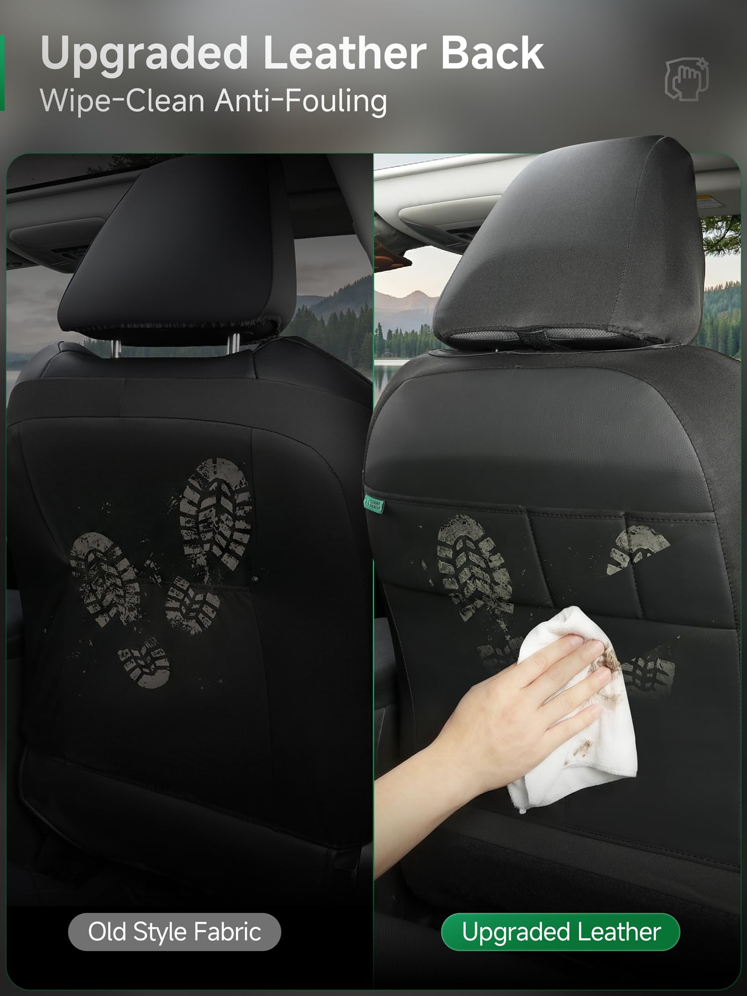 GIANT PANDA scale comparison beside seat showing precise fit