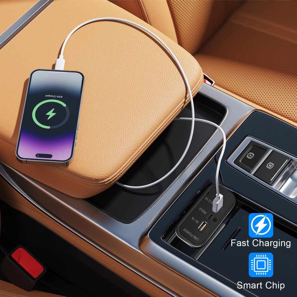 Gibbab powering phone and tablet simultaneously showing multi-device convenience