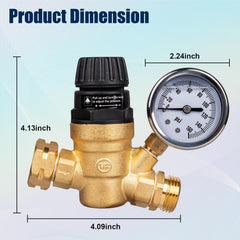 Gickbusus close-up of the adjustable top handle for tool-free pressure control