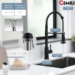 GIMILI close-up of oil rubbed bronze finish highlighting durable texture and stain resistance
