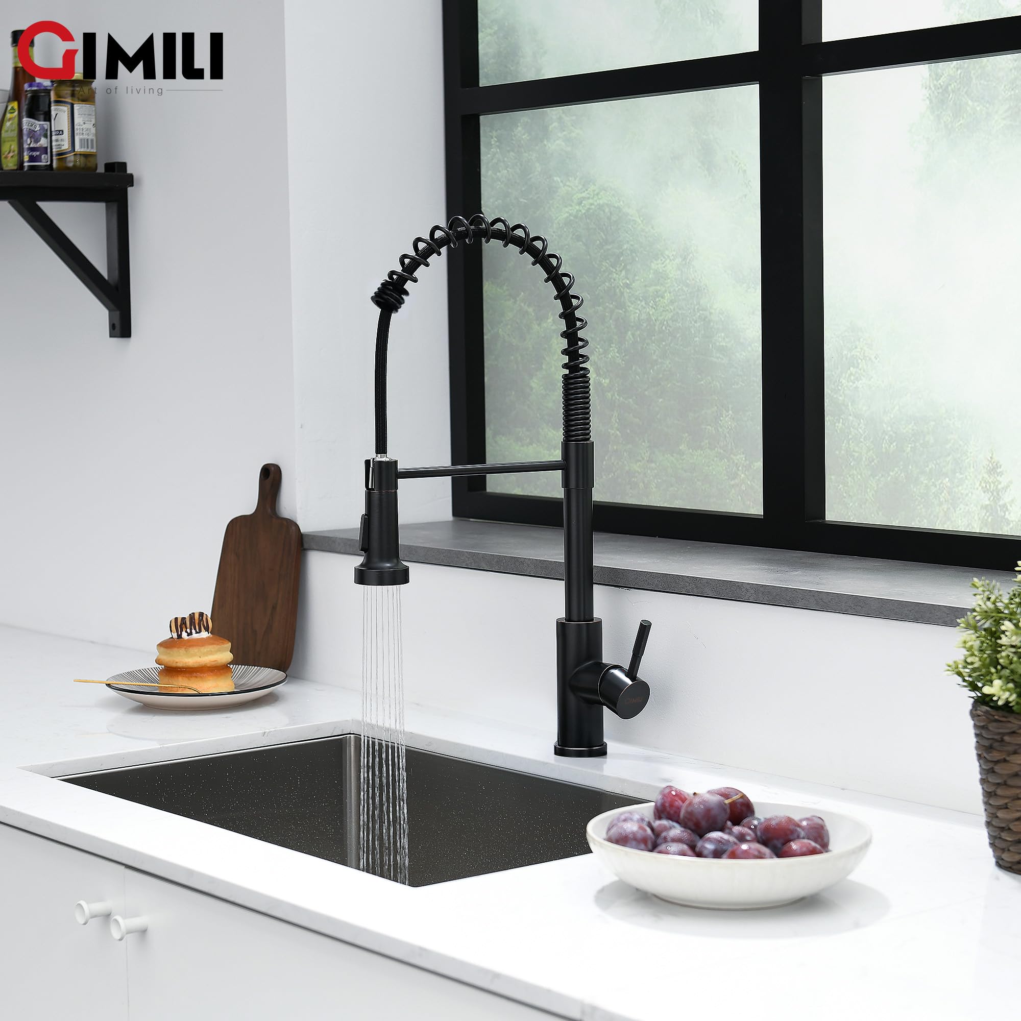 GIMILI packaging and installation hardware showing included parts for quick DIY setup