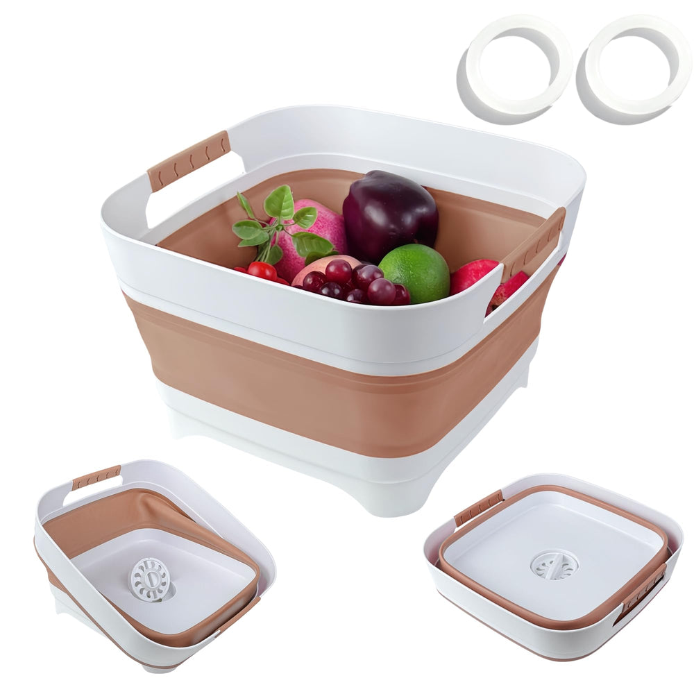 GIMWA front view of expanded wash basin showing capacity and stability
