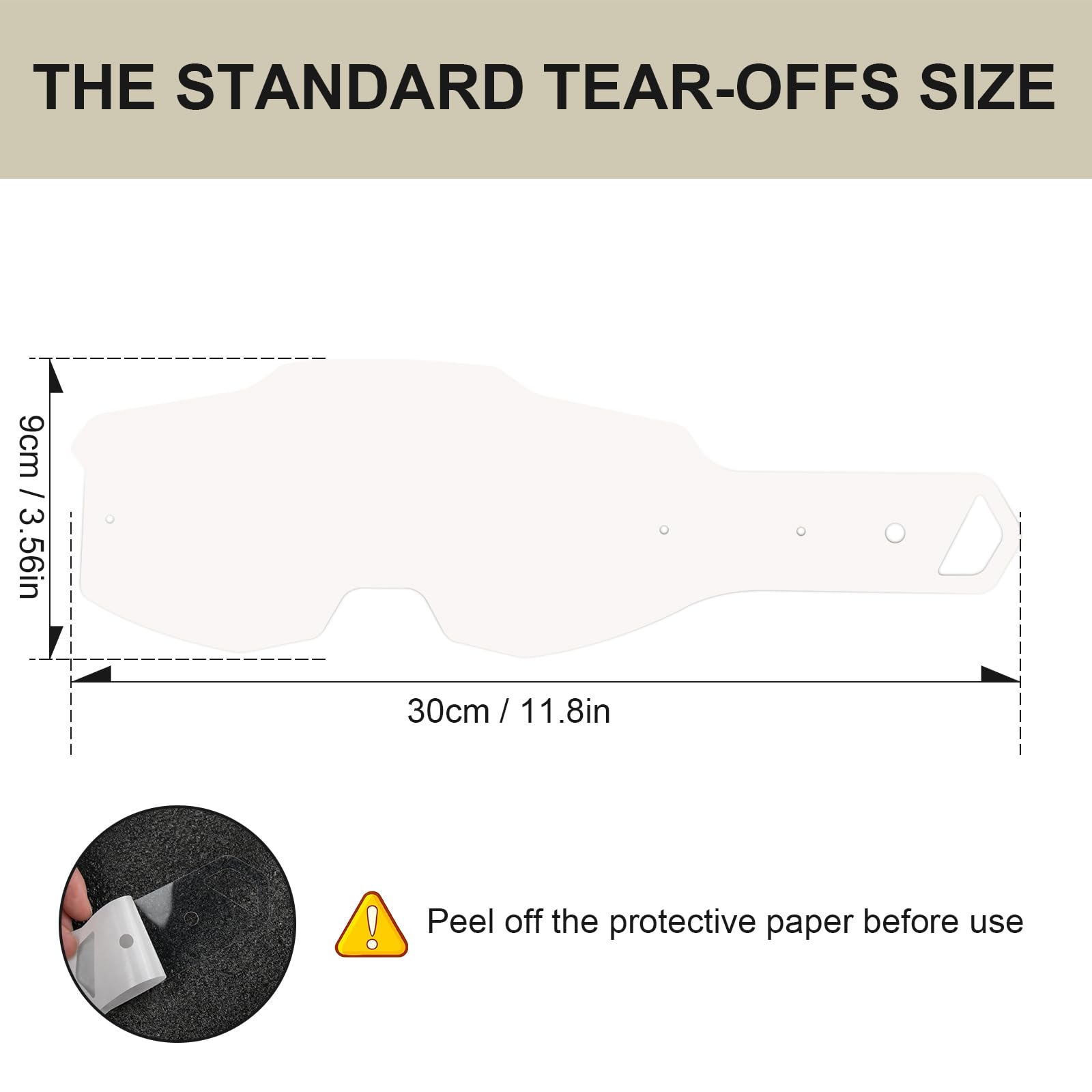 Giokyi labeled sheet edge showing perforation and alignment benefit