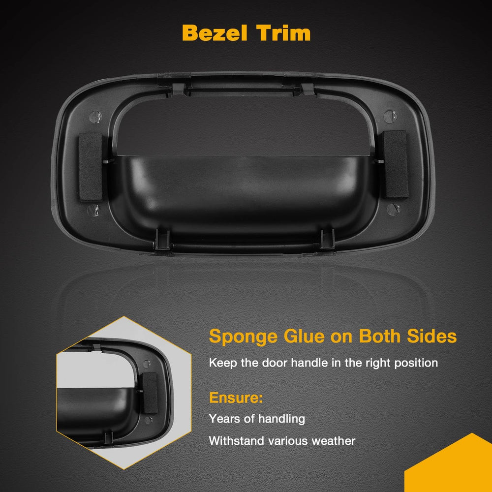 Gledewen bezel and rod clips detail for secure installation benefit