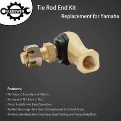 Gledewen detailed tie rod end ball joint showing robust construction benefit