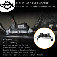 Gledewen FPDM connector close-up with factory-style plug for easy installation