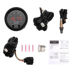 Gledewen front gauge face showing clear numeric readout and LED arc for quick readings