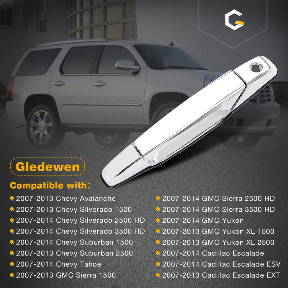 Gledewen handle next to ruler showing dimensions and accurate OEM sizing