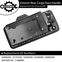 Gledewen license plate bracket and keyhole detail for simple lock transfer