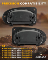 Gledewen handle close-up texture and finish for durable, crack-resistant grip