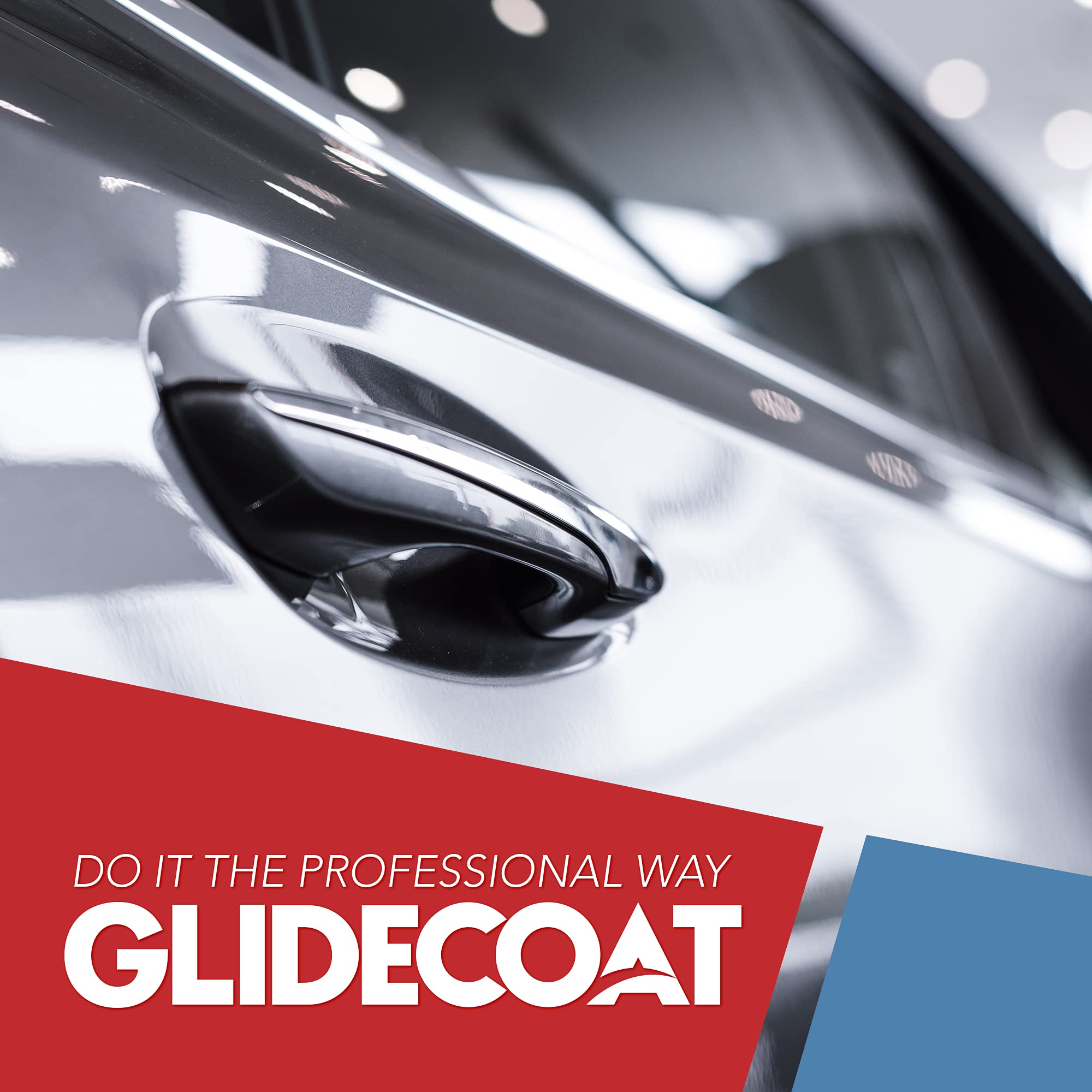 Glidecoat pad held in hand for size comparison, demonstrates full‑sized coverage benefit