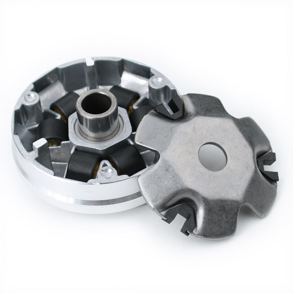 Glixal 6.5g roller weights close-up illustrating balanced acceleration control