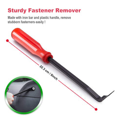 GLK nylon trim tools and metal extractor displayed for damage-free removal benefit